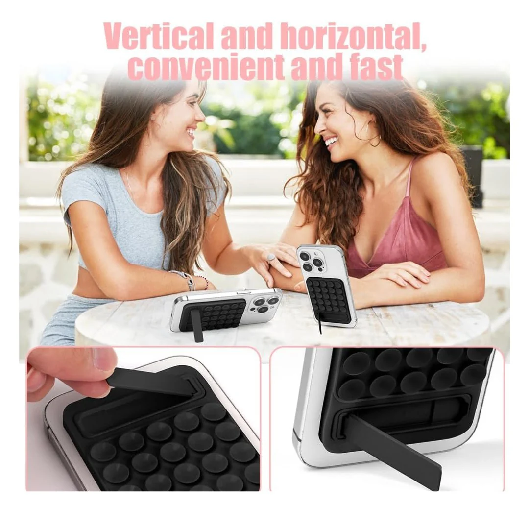Phone Suction Pad, Non Slip Suction Cup - Phone Mount with Stand - Image 5