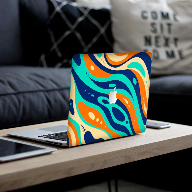 Macbook Psychedellic 3 Laptop Skins - Image 4