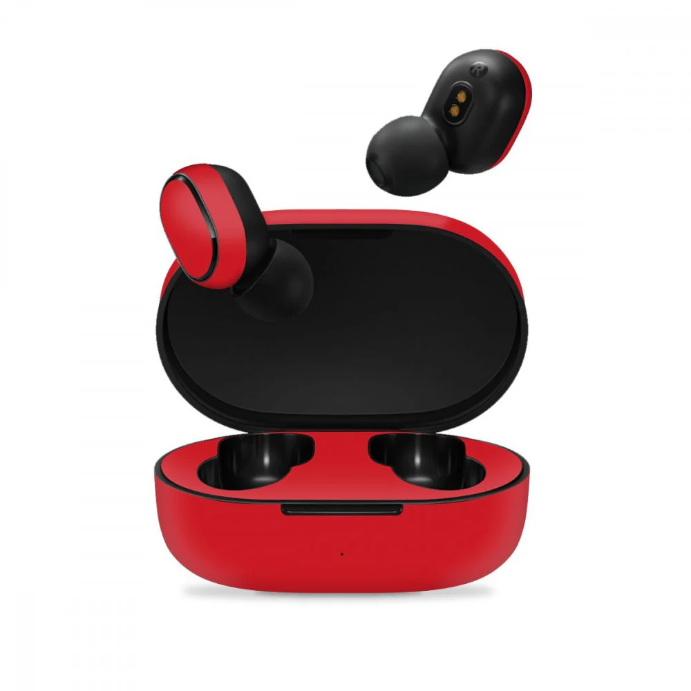 Matte Red Skin For Redmi Airdots TWS