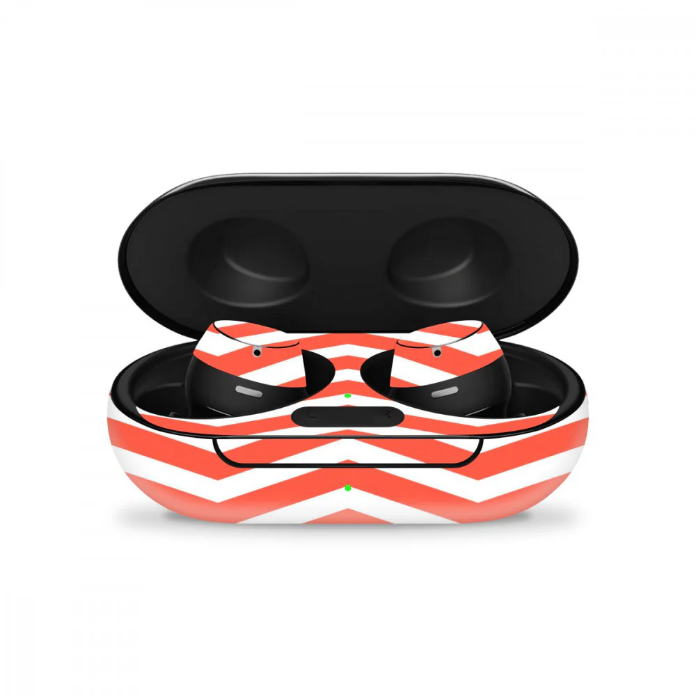 Wave Red Samsung Galaxy Buds TWS Skin