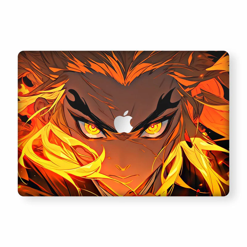 Rengoku X Apple Macbook Skin