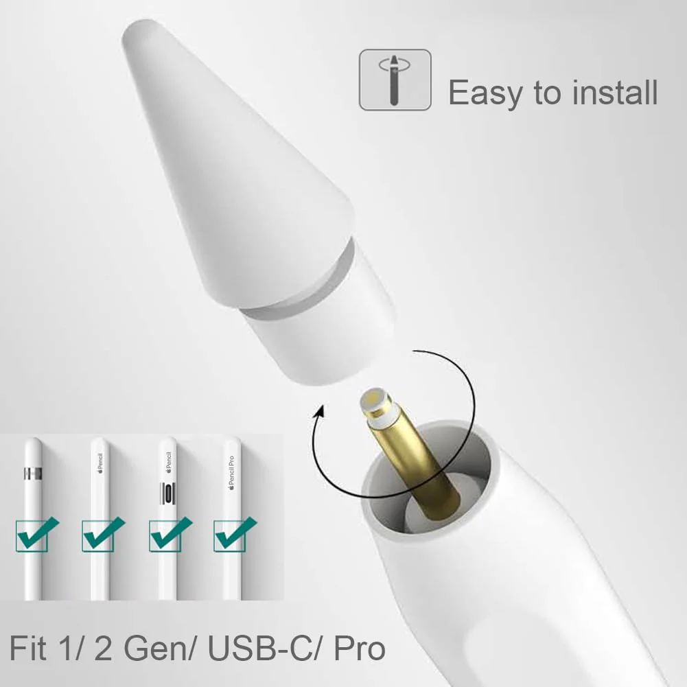 Replacement Tips for Apple Pencil - (Pack Of 4) - Image 4