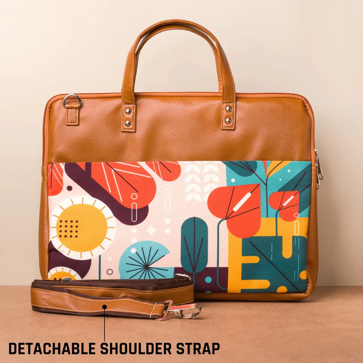 Retro Stamps Classic Laptop Bag - Image 5