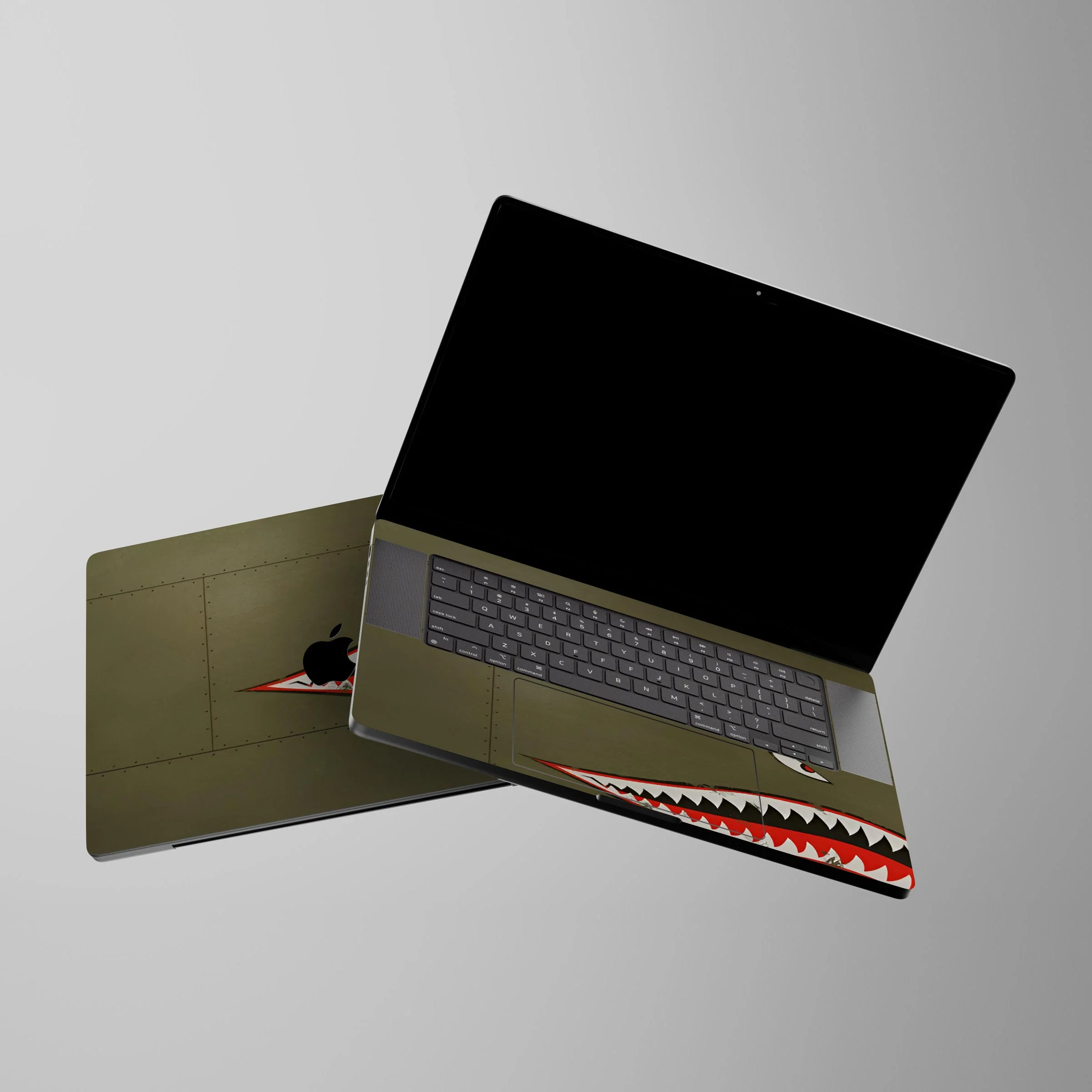 Shark Mouth Macbook Skin