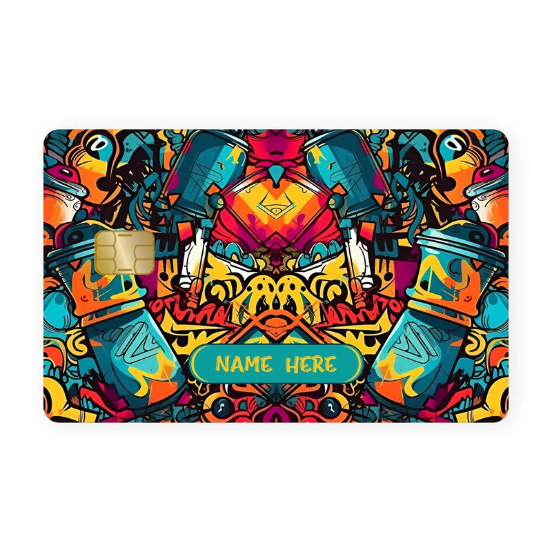 Street Grafitee Custom Name Card Skin - Image 2
