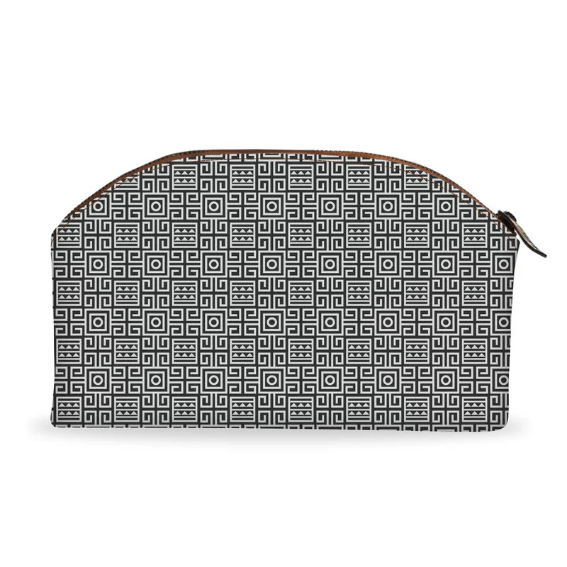Tribal Black And White Tech Pouch