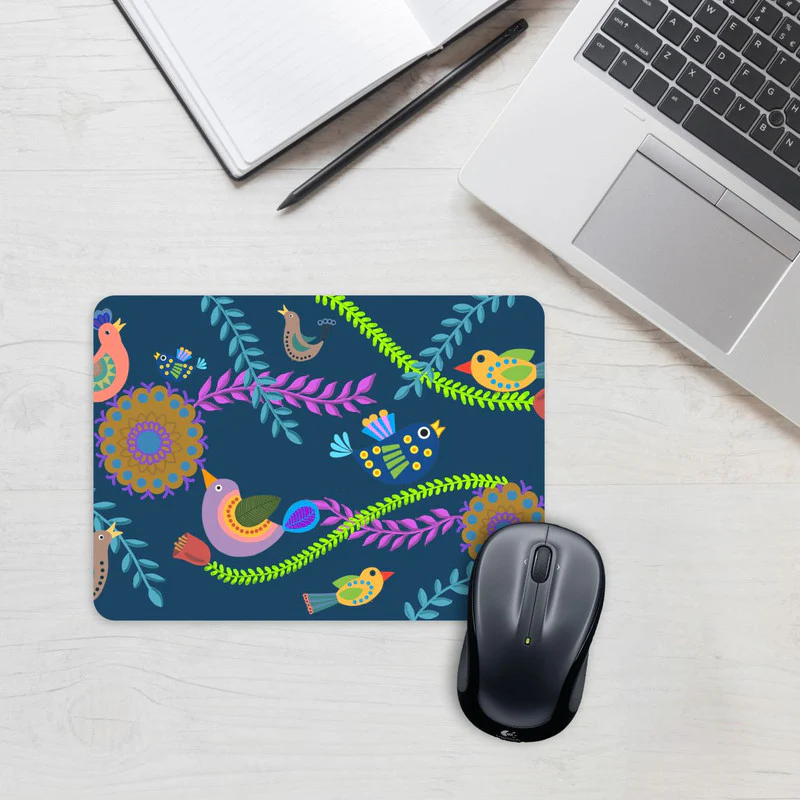 Floral Art 2 Mouse Pad - Image 2