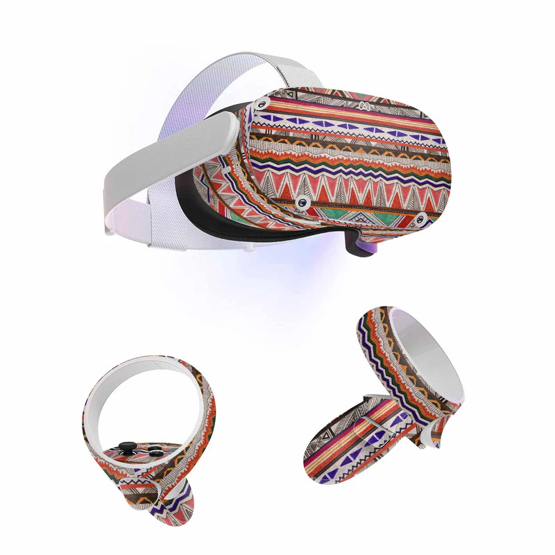 Tribal Pattern Skin For Meta Oculus Quest VR