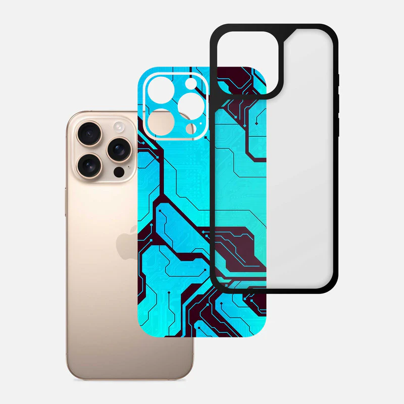Cyber Circuit Bumper Mobile Cover - Image 3