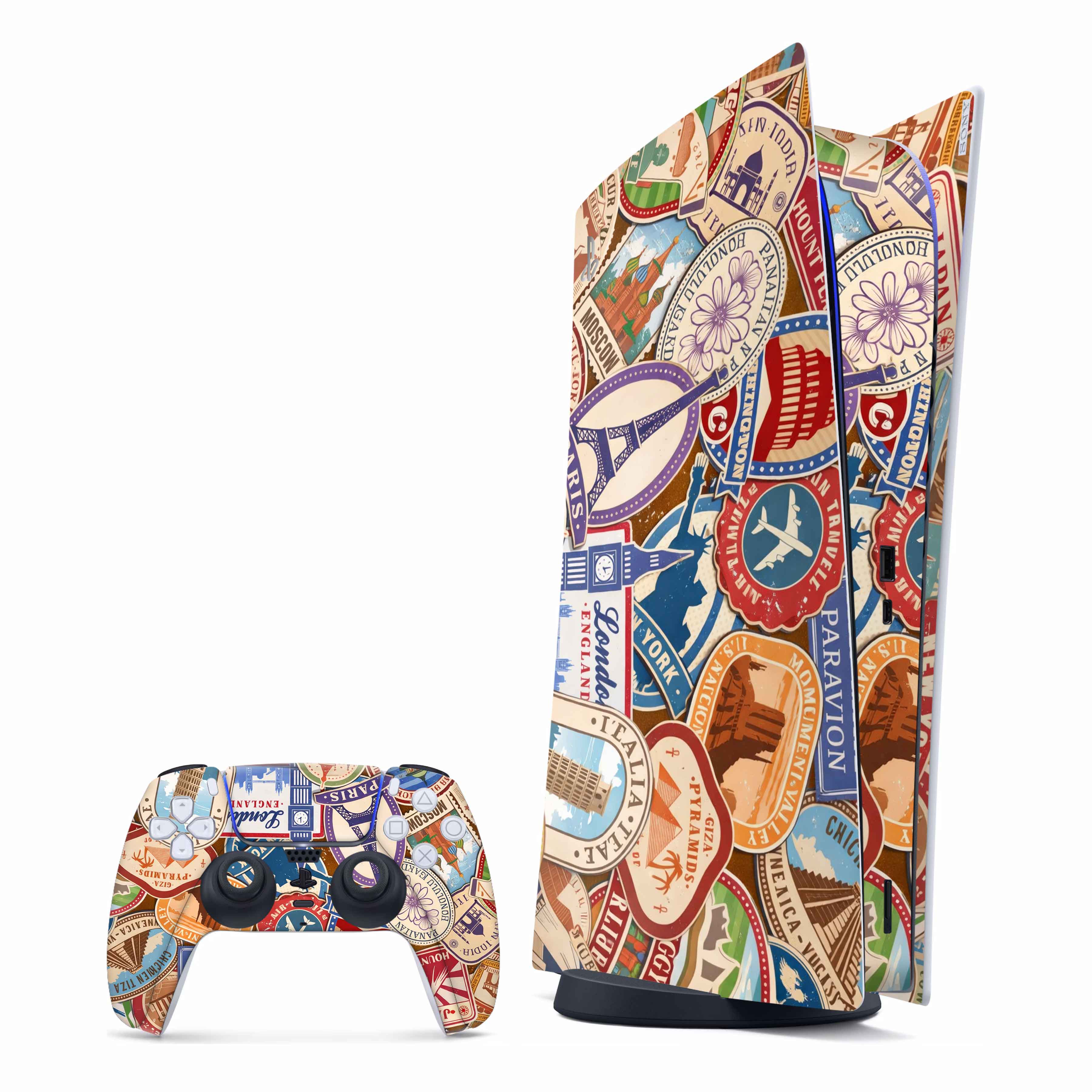 World Landmarks Playstation Skin